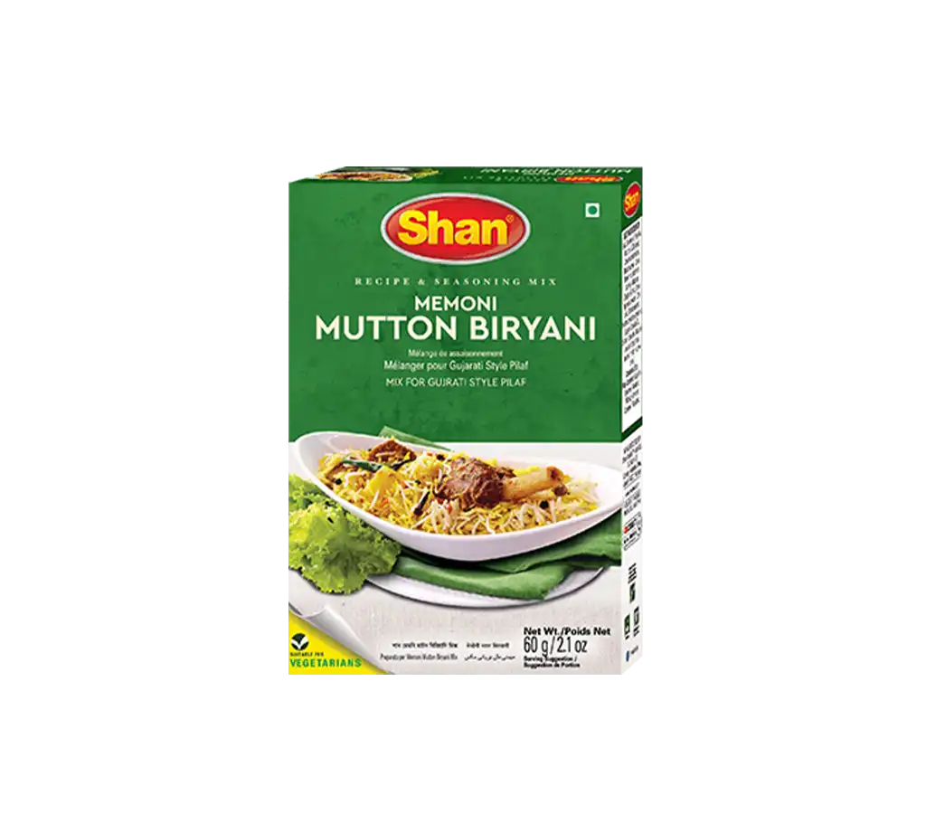 Shan Memoni Mutton Biryani Masala 60gms