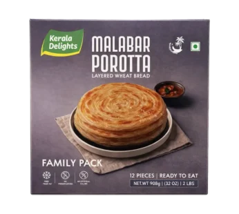 Kerala Delights Malabar Parotta Family Pack 908 gm